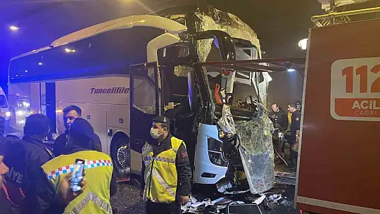 Gaziantep Osmaniye yolu tünelde zincirleme trafik kazası: 1 ölü, 6 yaralı