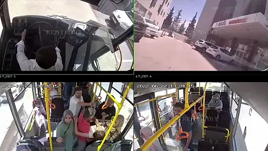 Otobüs şoförü baygınlık geçiren kız çocuğunu hastaneye yetiştirdi