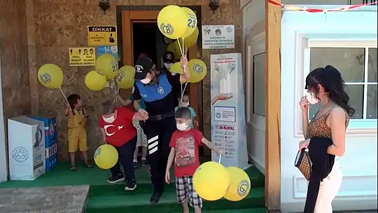 Gaziantep polisinden anlamlı etkinlik