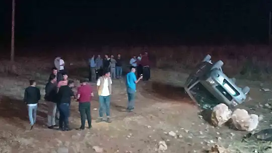 (ÖZEL) Eşini hastaneye götürürken kaza yaptı: 1 ölü, 3 yaralı