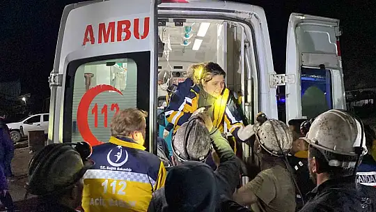 Özel maden ocağında göçük: 2 işçiden 1'i sağ olarak çıkartıldı
