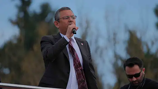 Özgür Özel, partisinin Gaziantep mitingine katıldı