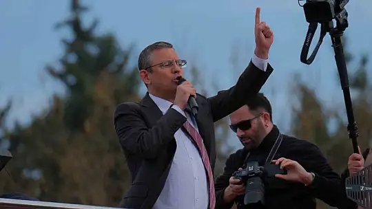 Özgür Özel, partisinin Gaziantep mitingine katıldı