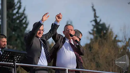 Özgür Özel, partisinin Gaziantep mitingine katıldı