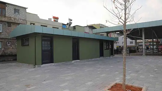 Özgürlük Pazar yeri yenilendi