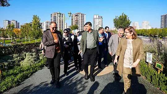 Özhaseki: 'Türkiye'de, ender parklardan birisi'