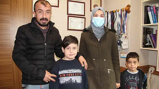 Pansuman için hastaneye götürülen çocuğun kafasından mermi çıktı