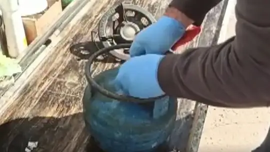Piknik tüplerine gizlenmiş 8 kilo eroin ele geçirildi