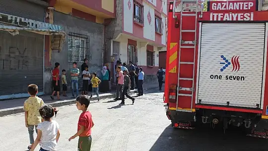 Gaziantep'te bir evdeki piknik tüpünün patlaması sonucu yangın çıktı