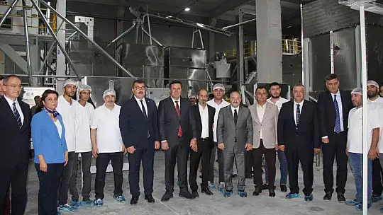 Pilot ölçekli Antep Fıstığı işletme tesisi törenle açıldı