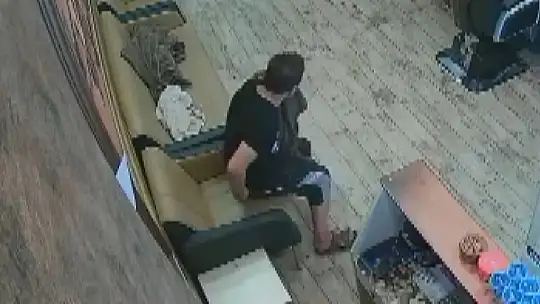 Pişkin hırsızın rahat tavırları pes dedirtti