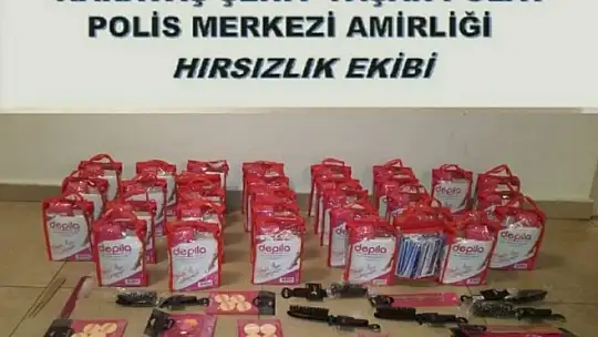 Polis hırsızlara göz açtırmıyor