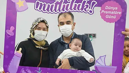 Prematüre bebekler ANKA'da bir araya geldi