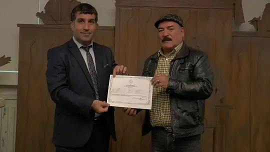 Gaziantep'te ramazan'da görev alacak davulcular sertifikalarını aldı