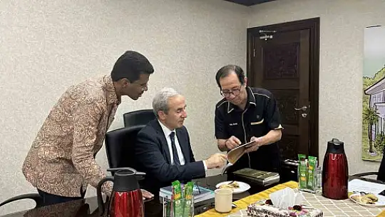 Rektör Demir'den GİBTÜ'nün uluslararası vizyonunu güçlendiren temaslar