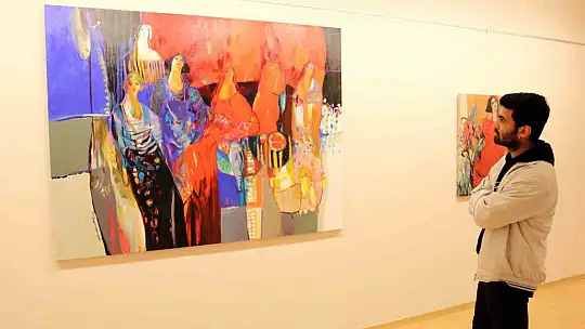 Ressam Güler Genç Erol SANKO Sanat Galerisi'nde sergi açtı