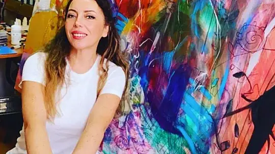 Ressam Güler Genç Erol SANKO Sanat Galerisi'nde sergi açtı