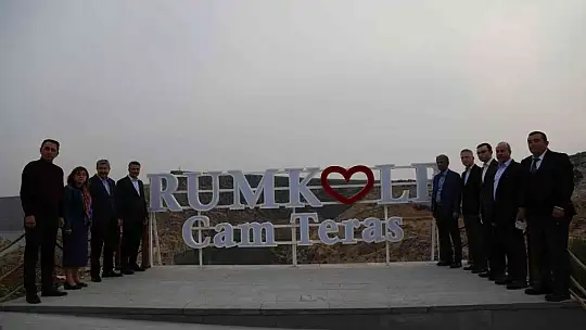 Rumkale Cam Terası hizmete açıldı