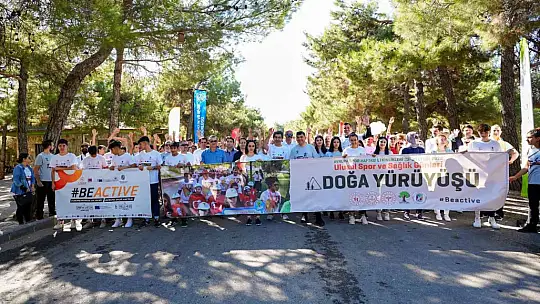 Sağlık için doğada buluştu
