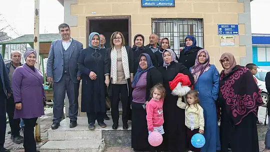 Şahin, Burak ve Belkıs mahallelerindeki vatandaşların taleplerini dinledi