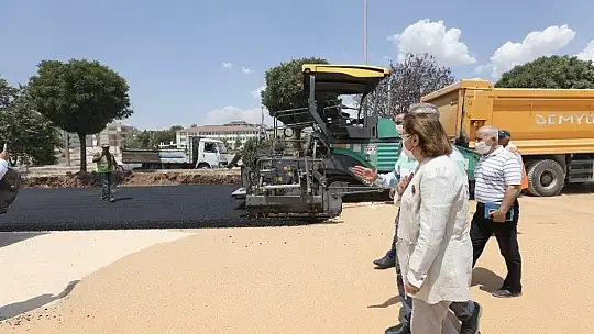 Şahin, D-400'de devam eden çalışmaları inceledi