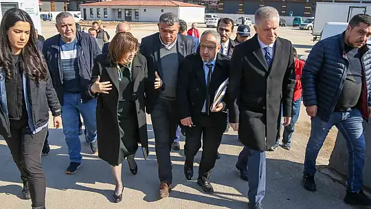 Şahin'den Gaziantep Et Borsası ve Et Hali'ne ziyaret