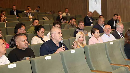 Şahin, Gastroantep için basın mensuplarıyla bir araya geldi