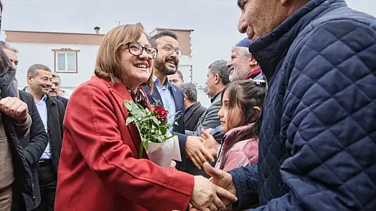 Şahin, hafta sonu Gaziantep köylerinde vatandaşlarla bir araya geldi