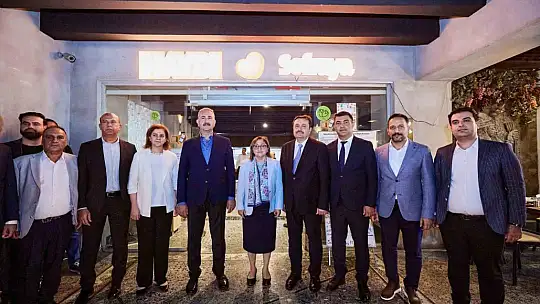 Şahin, vatandaşla 'Haydi Sofraya'da buluştu
