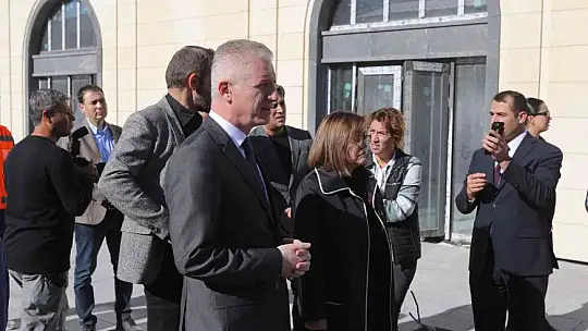 Şahin, yeni millet bahçesi çalışmalarını inceledi