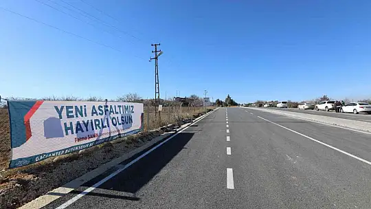 Şahin, yeni yılın ilk gününde trafiğe açılan yeni yolları inceledi