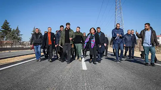 Şahin, yılın son gününde Aktoprak'ta yapılan çalışmaları inceledi