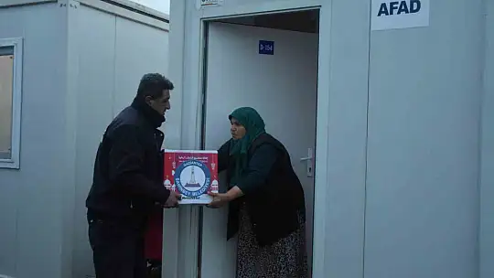 Şahinbey Adıyaman'a desteğini sürdürüyor
