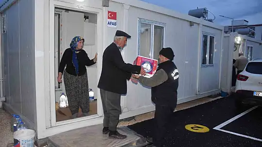 Şahinbey Adıyaman'a desteğini sürdürüyor