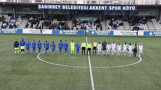 Şahinbey Ampute çıkışını sürdürüyor: 5-0