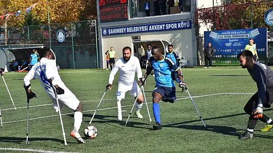 Şahinbey Ampute'den anlamlı ve farklı galibiyet 5-0