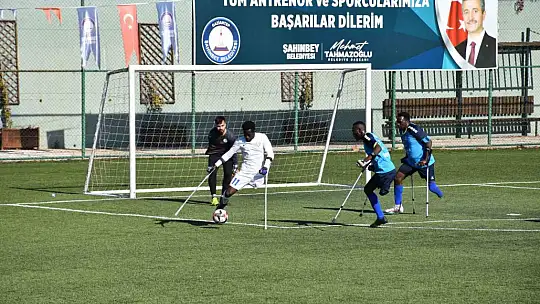 Şahinbey Ampute'den anlamlı ve farklı galibiyet 5-0