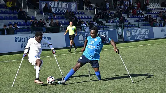 Şahinbey Ampute'den anlamlı ve farklı galibiyet 5-0