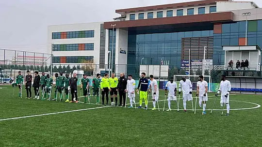 Şahinbey Ampute emin adımlarla yola devam dedi: 8-0