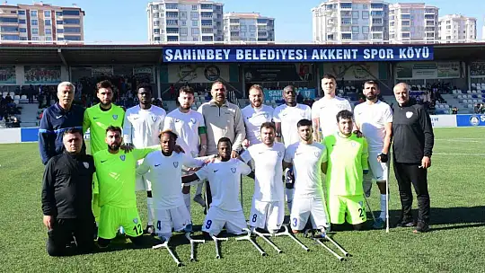 Şahinbey Ampute emin adımlarla yola devam dedi: 8-0