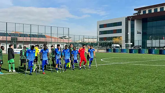 Şahinbey Ampute Futbol Takımı Konya deplasmanından galibiyetle döndü 4-0