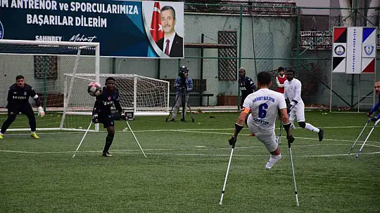 Şahinbey Ampute Futbol Takımı'ndan net skor 3-1