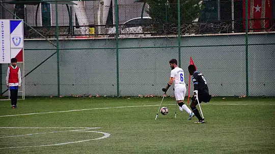 Şahinbey Ampute Futbol Takımı'ndan net skor 3-1