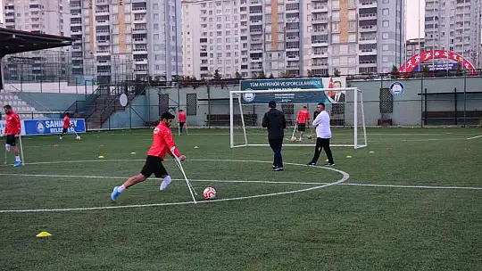 Şahinbey Ampute Takımı'nın hedefi Türkiye Kupası