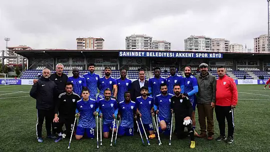 Şahinbey Ampute Takımından net skor 3-0