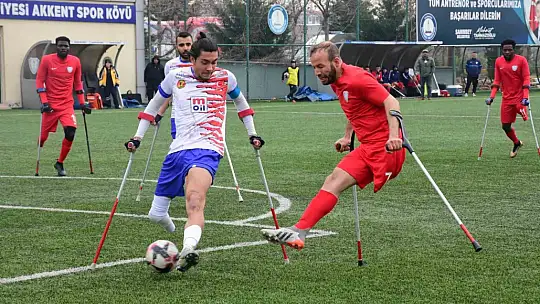 Şahinbey Ampute TSK karşısında farka koştu 9-1