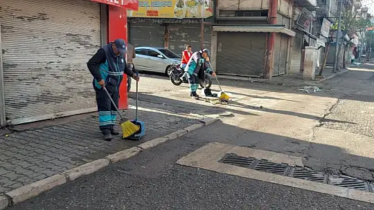 Şahinbey Belediyesi bayramda da görev başındaydı