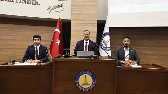 Şahinbey Belediyesi Eylül ayı meclis toplantısı yapıldı