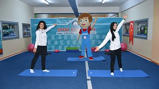 Şahinbey belediyesi sporu evinize getiriyor