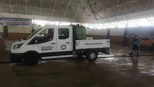 Şahinbey Belediyesi Kurban Bayramında kötü kokuları engelliyor